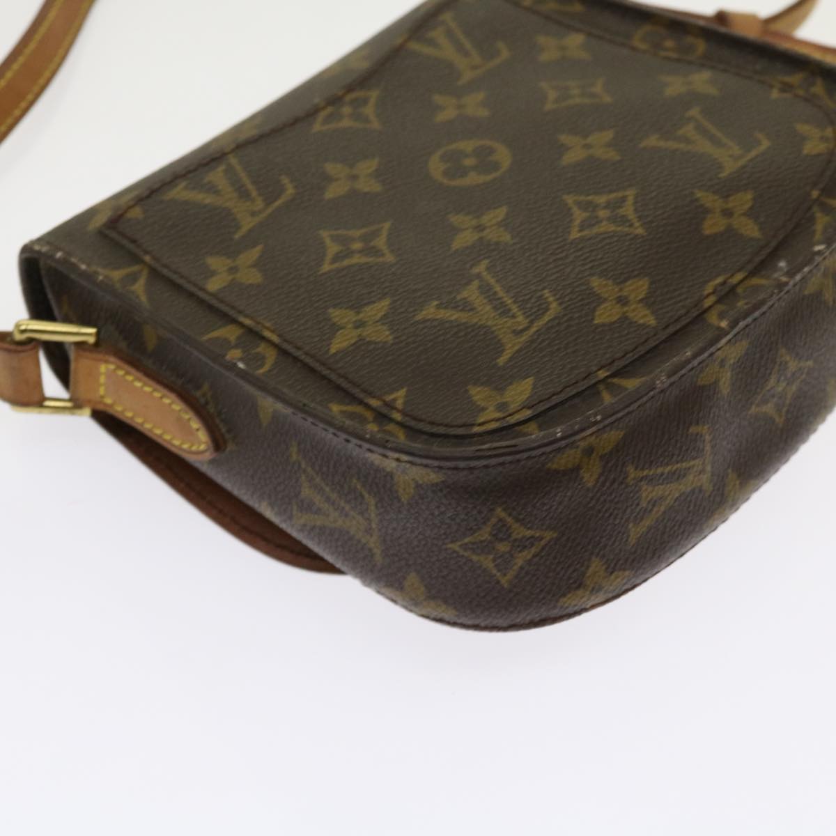 LOUIS VUITTON Monogram Saint Cloud PM Shoulder Bag M51244 LV Auth ai725