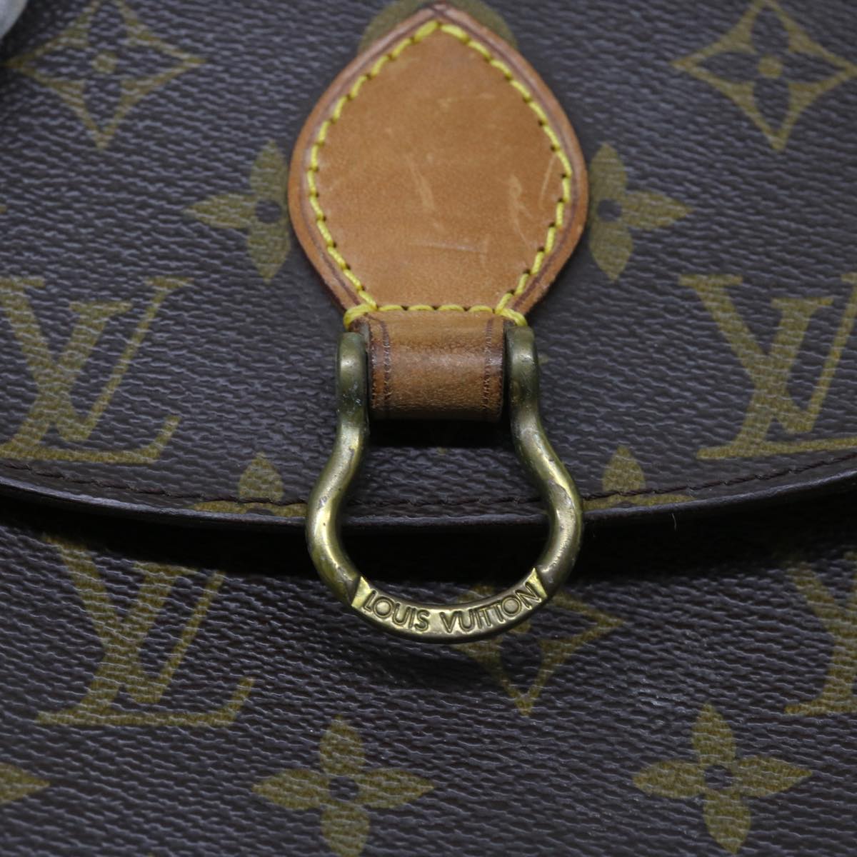 LOUIS VUITTON Monogram Saint Cloud PM Shoulder Bag M51244 LV Auth ai725