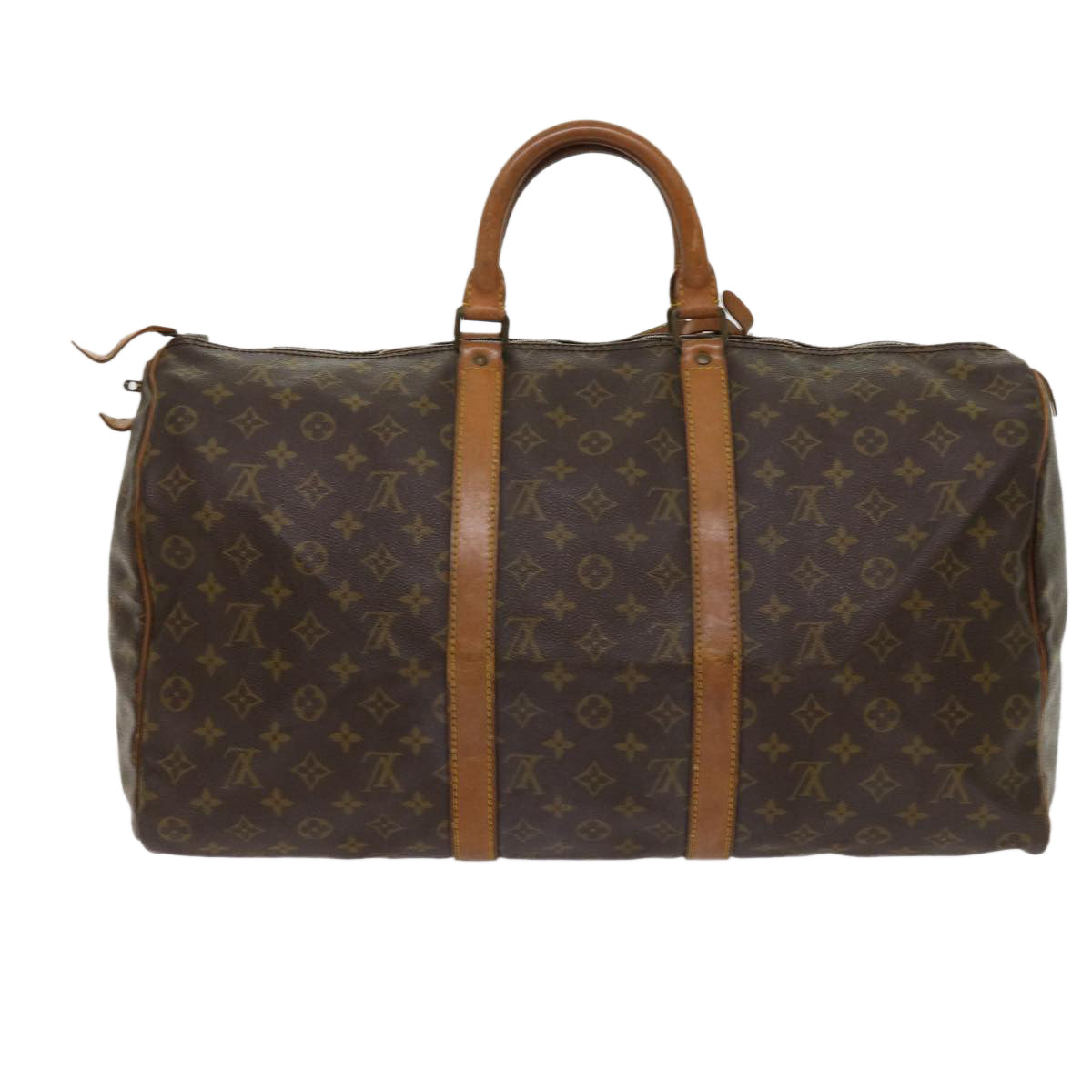 LOUIS VUITTON Monogram Keepall 50 Boston Bag Vintage M41426 LV Auth ai749