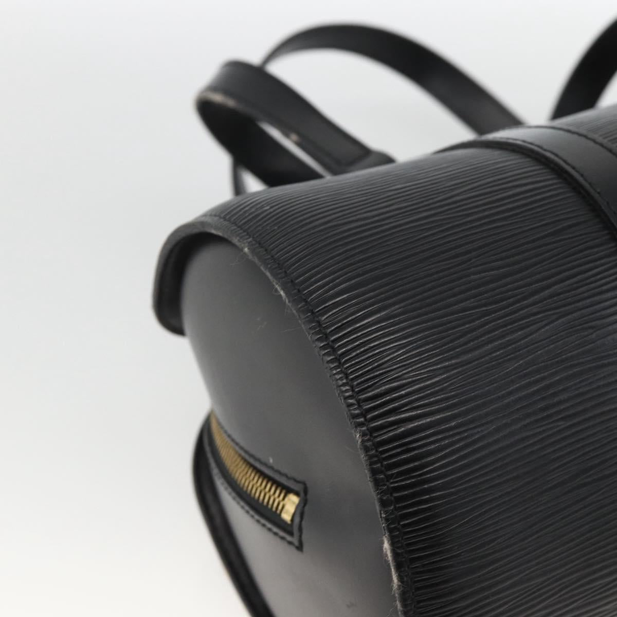 LOUIS VUITTON Epi Soufflot Hand Bag Black M52222 LV Auth ai800A