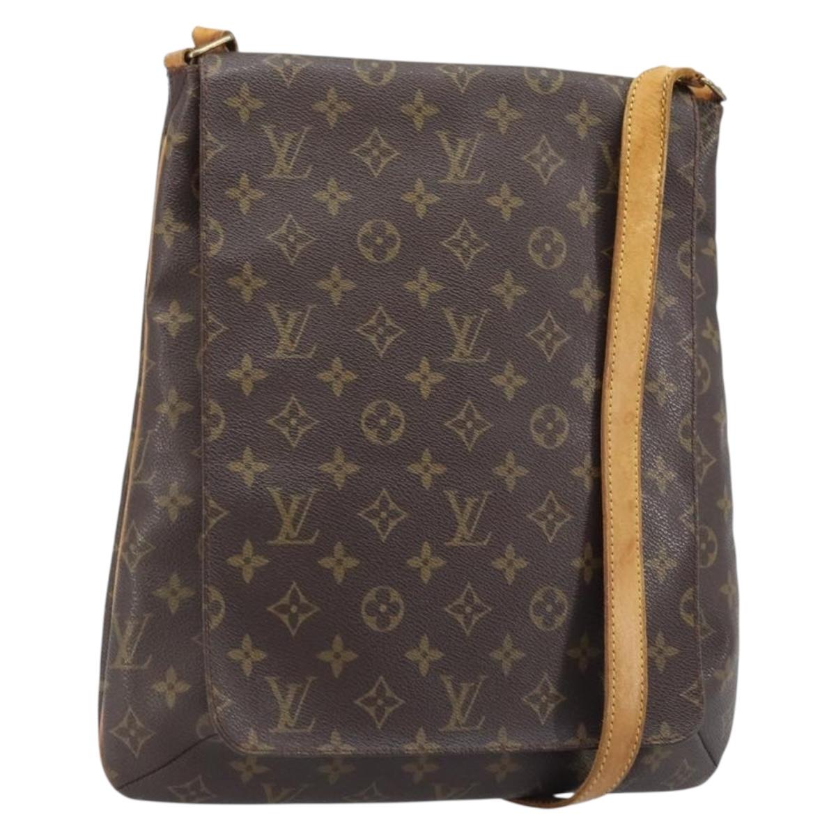 LOUIS VUITTON Monogram Musette Shoulder Bag M51256 LV Auth ai806