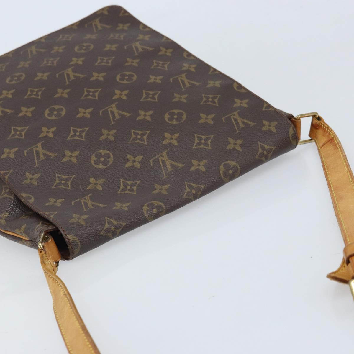 LOUIS VUITTON Monogram Musette Shoulder Bag M51256 LV Auth ai806