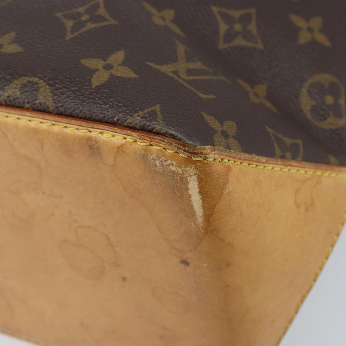 LOUIS VUITTON Monogram Cabas Piano Tote Bag M51148 LV Auth ai808