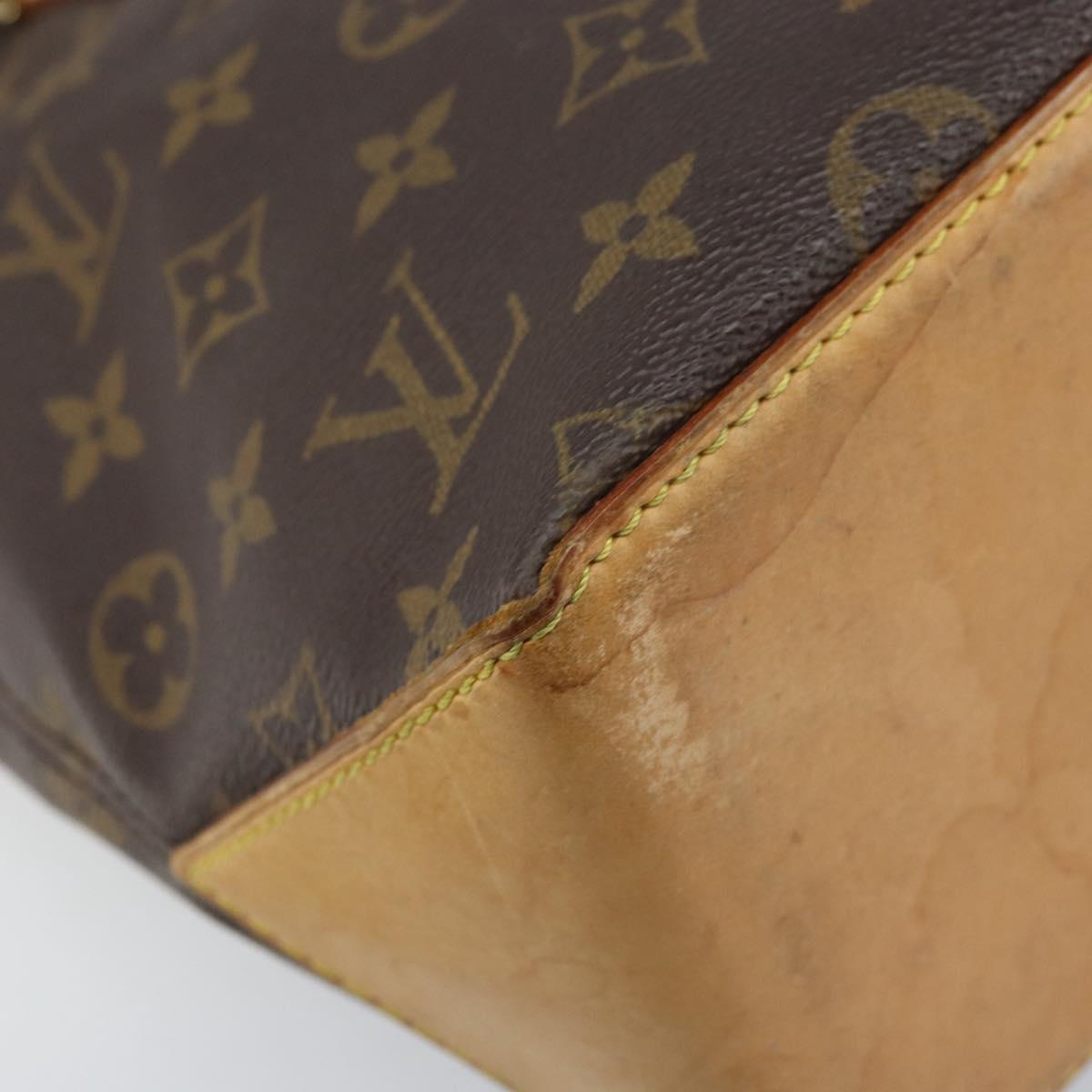LOUIS VUITTON Monogram Cabas Piano Tote Bag M51148 LV Auth ai808