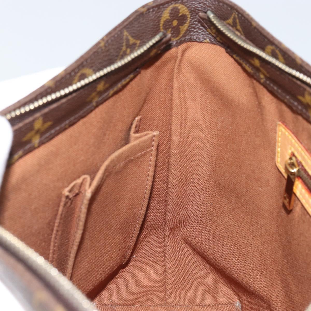 LOUIS VUITTON Monogram Cabas Piano Tote Bag M51148 LV Auth ai808