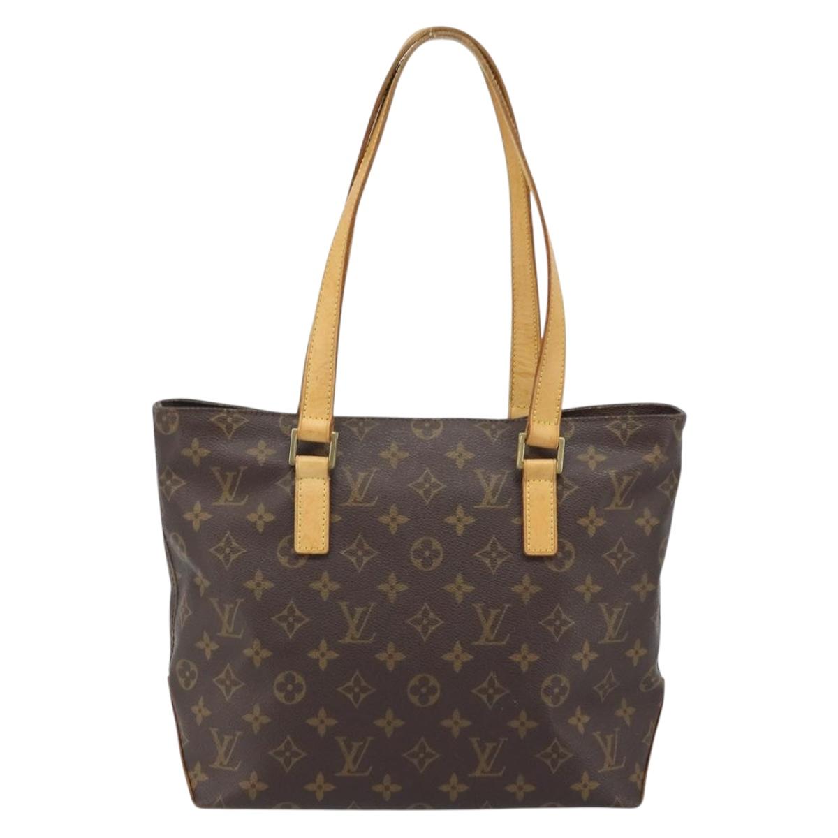 LOUIS VUITTON Monogram Cabas Piano Tote Bag M51148 LV Auth ai808
