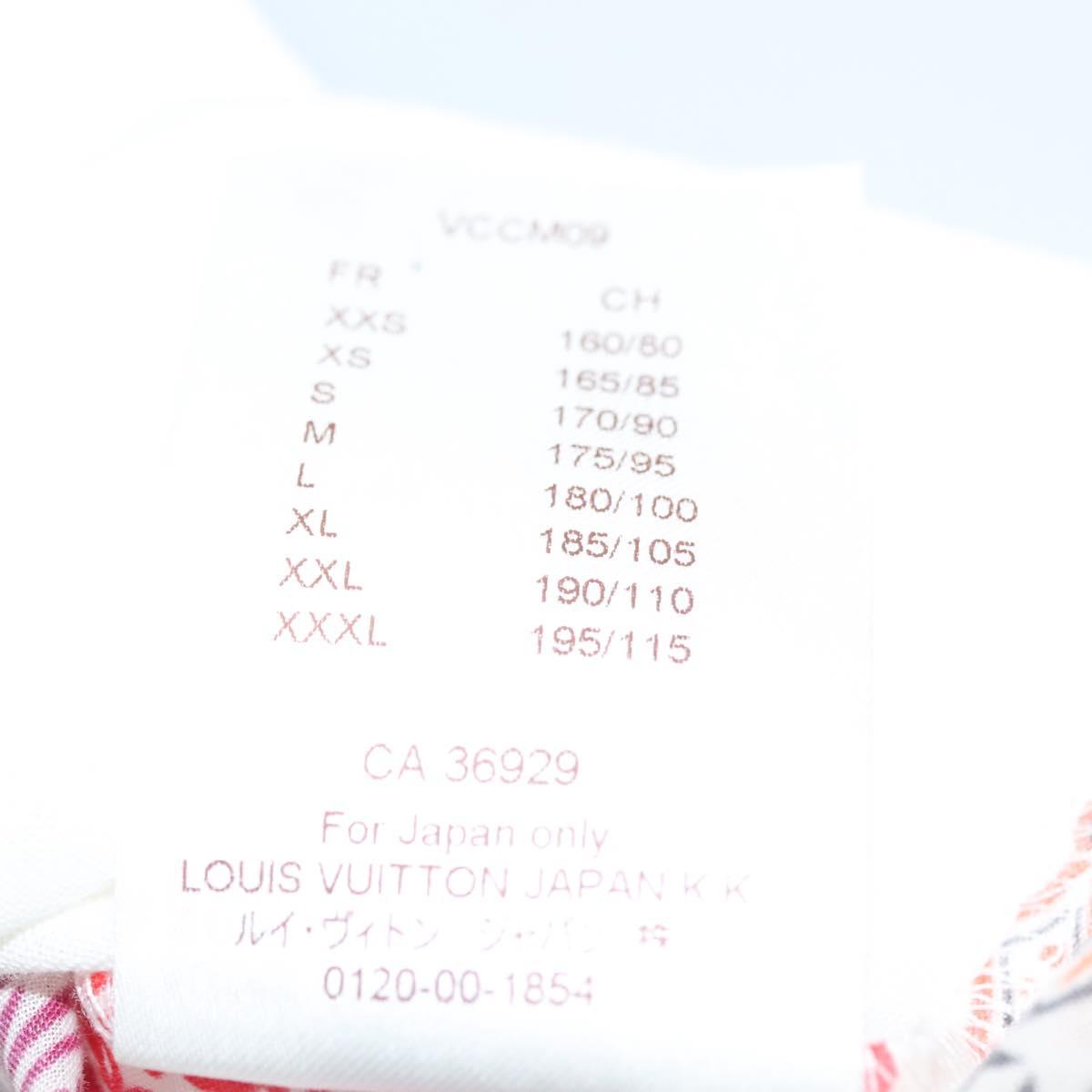 LOUIS VUITTON Fragment Bandana Paisley T Shirt Cotton XS Multicolor Auth ak021AM