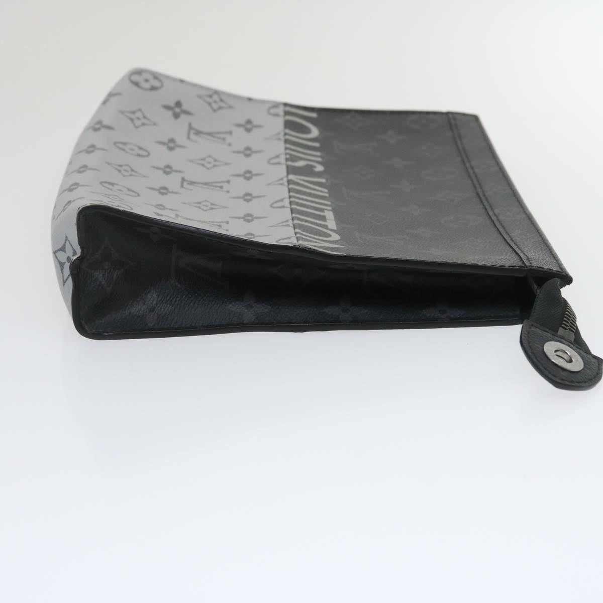 LOUIS VUITTON Monogram Split Pochette Voyage MM Clutch Bag M63039 LV Auth ak168V