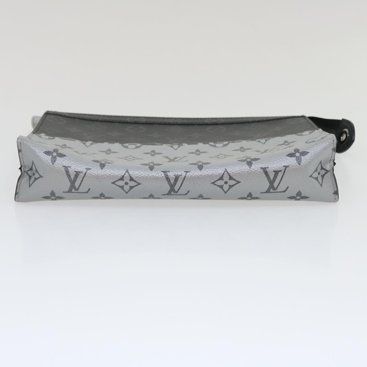 LOUIS VUITTON Monogram Split Pochette Voyage MM Clutch Bag M63039 LV Auth ak168V