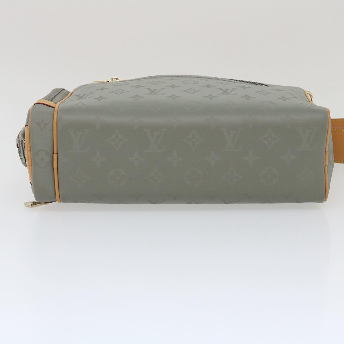 LOUIS VUITTON Monogram titanium Camera Bag Shoulder Bag Gray M43884 Auth ak180SM