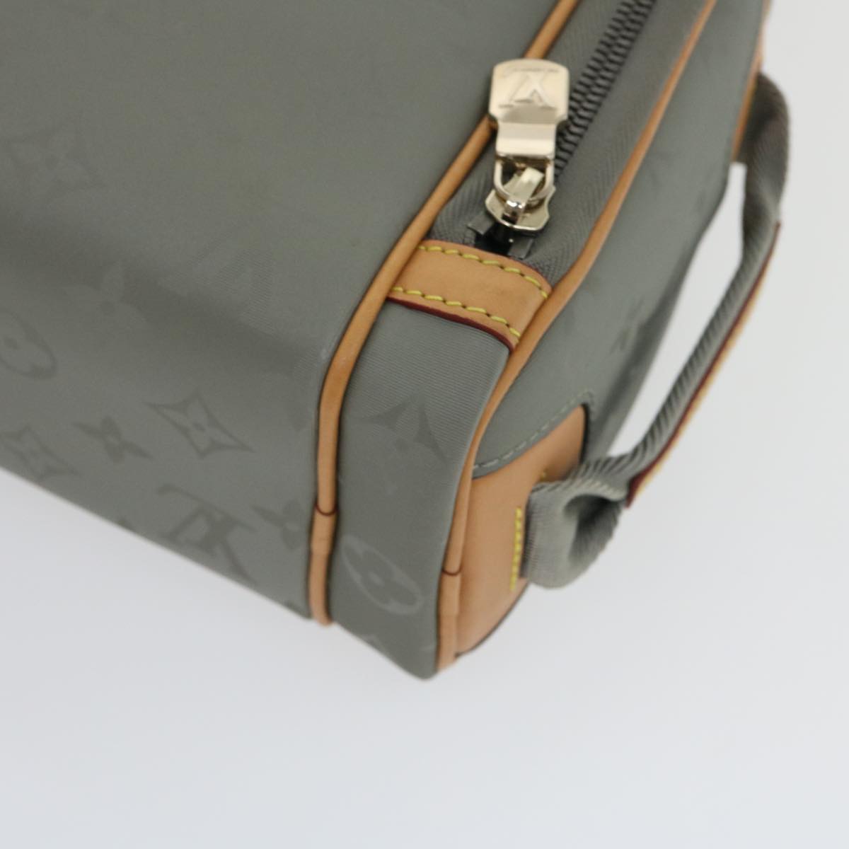 LOUIS VUITTON Monogram titanium Camera Bag Shoulder Bag Gray M43884 Auth ak180SM