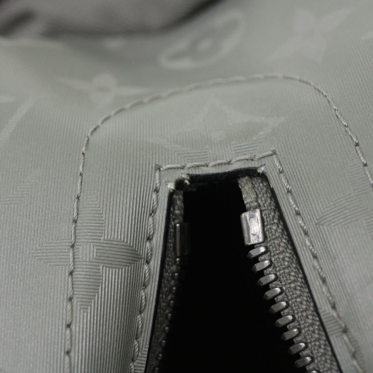LOUIS VUITTON Monogram titanium Camera Bag Shoulder Bag Gray M43884 Auth ak180SM