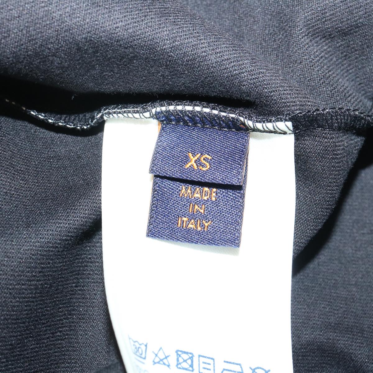 LOUIS VUITTON All Over Logo T-shirt XS Fall Winter 2019Limited Black Auth ak186SM