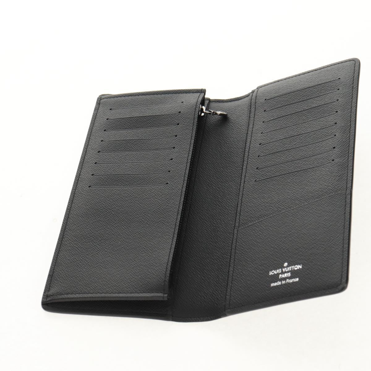 LOUIS VUITTON Monogram Eclipse Porte Feuille Brother Wallet M61697 Auth am10014M