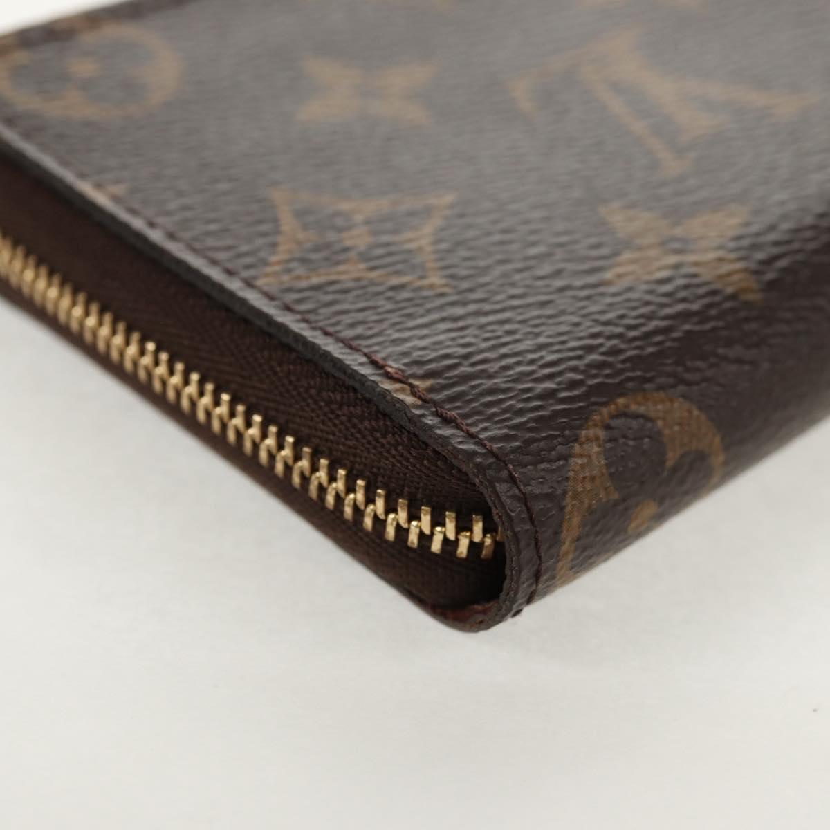 LOUIS VUITTON Monogram Zippy Coin Purse Coin Purse M60067 LV Auth am10019M