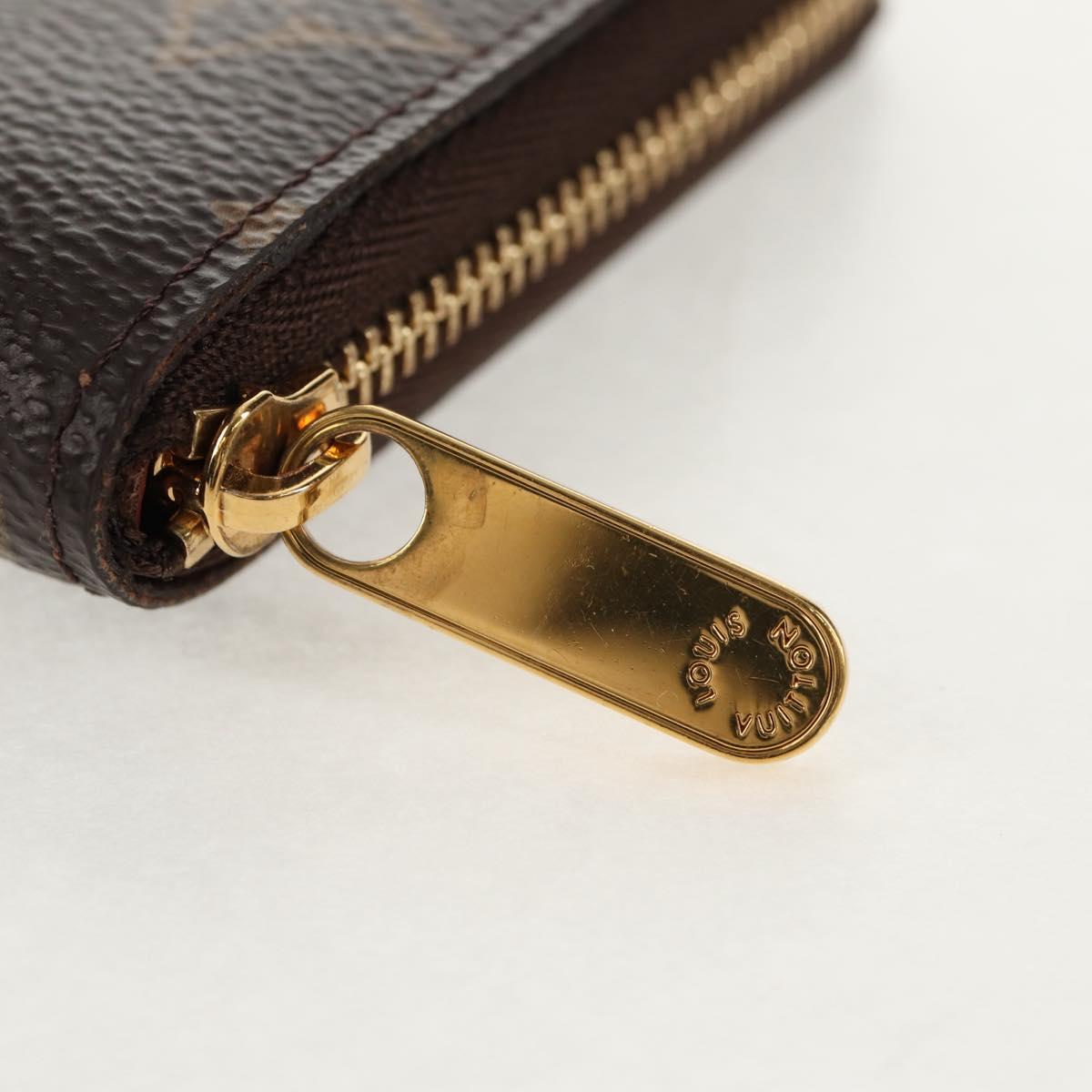LOUIS VUITTON Monogram Zippy Coin Purse Coin Purse M60067 LV Auth am10019M