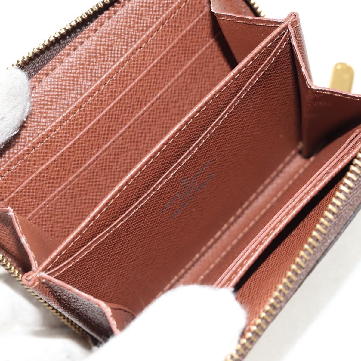 LOUIS VUITTON Monogram Zippy Coin Purse Coin Purse M60067 LV Auth am10019M