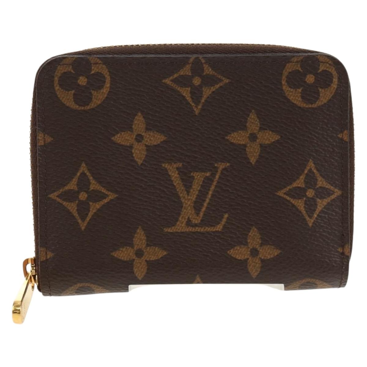 LOUIS VUITTON Monogram Zippy Coin Purse Coin Purse M60067 LV Auth am10019M