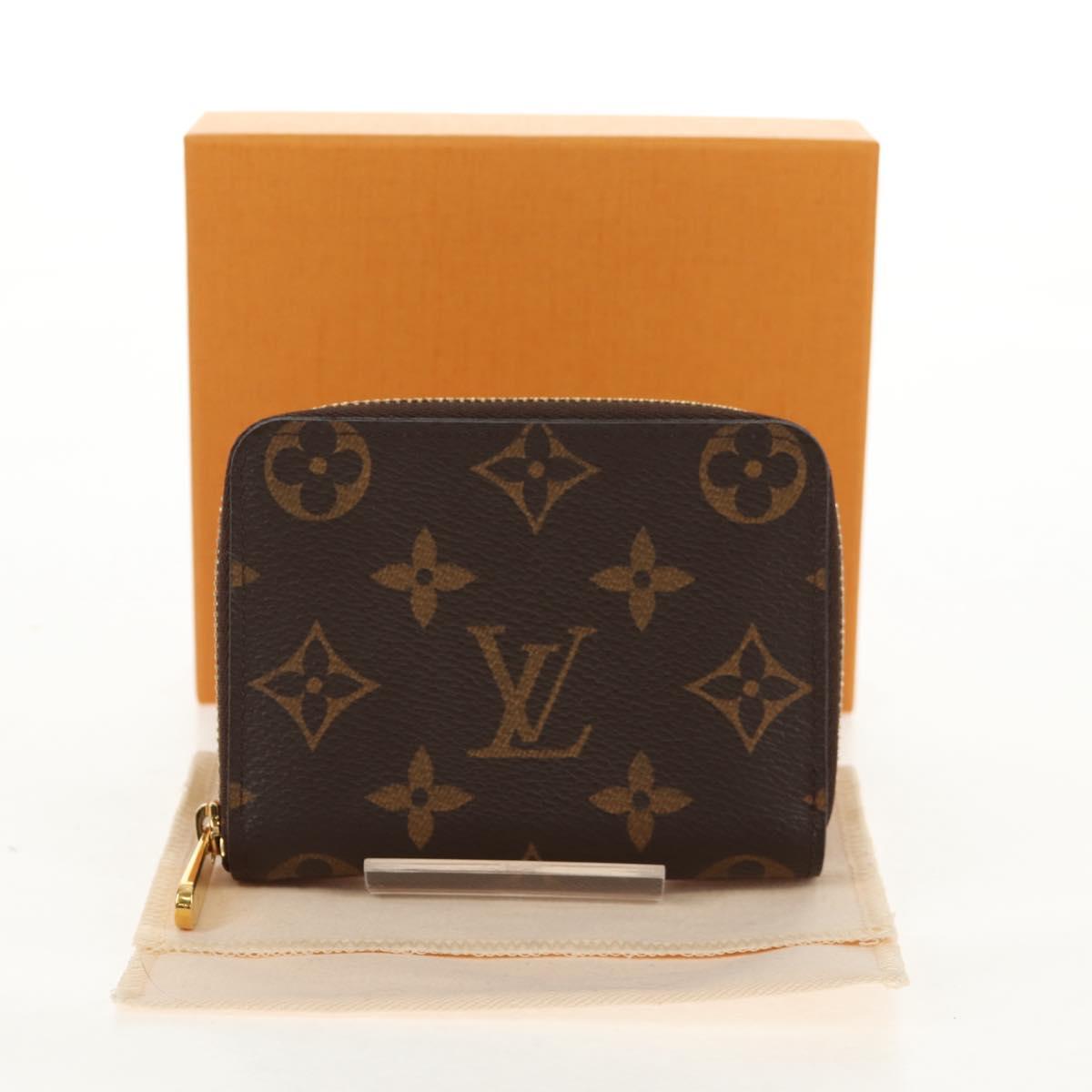 LOUIS VUITTON Monogram Zippy Coin Purse Coin Purse M60067 LV Auth am10019M