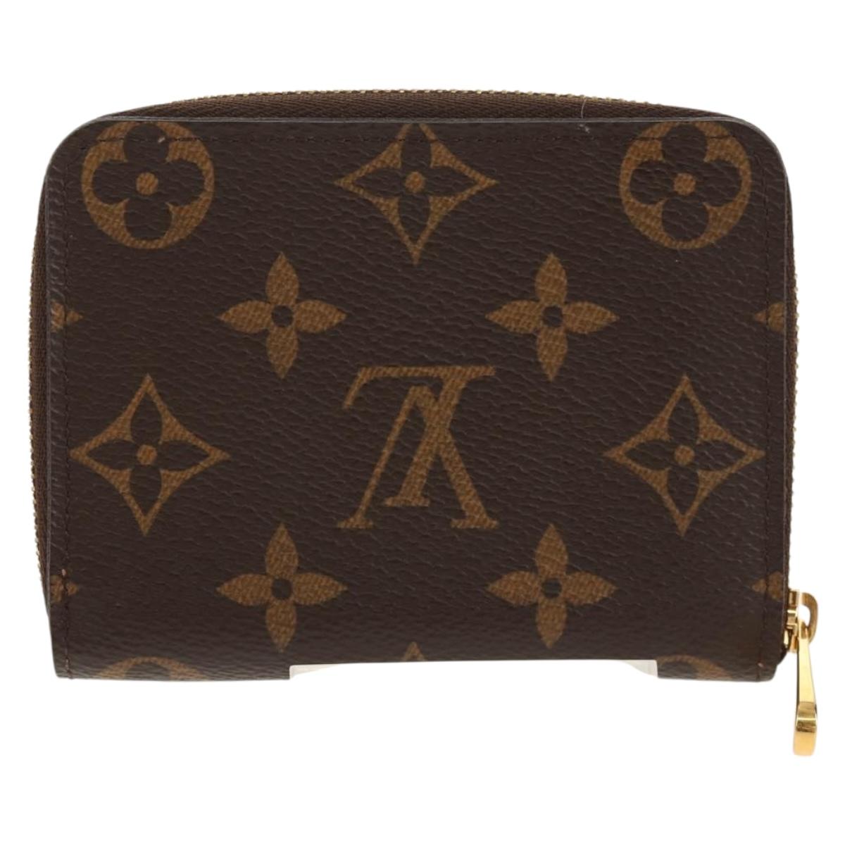 LOUIS VUITTON Monogram Zippy Coin Purse Coin Purse M60067 LV Auth am10019M