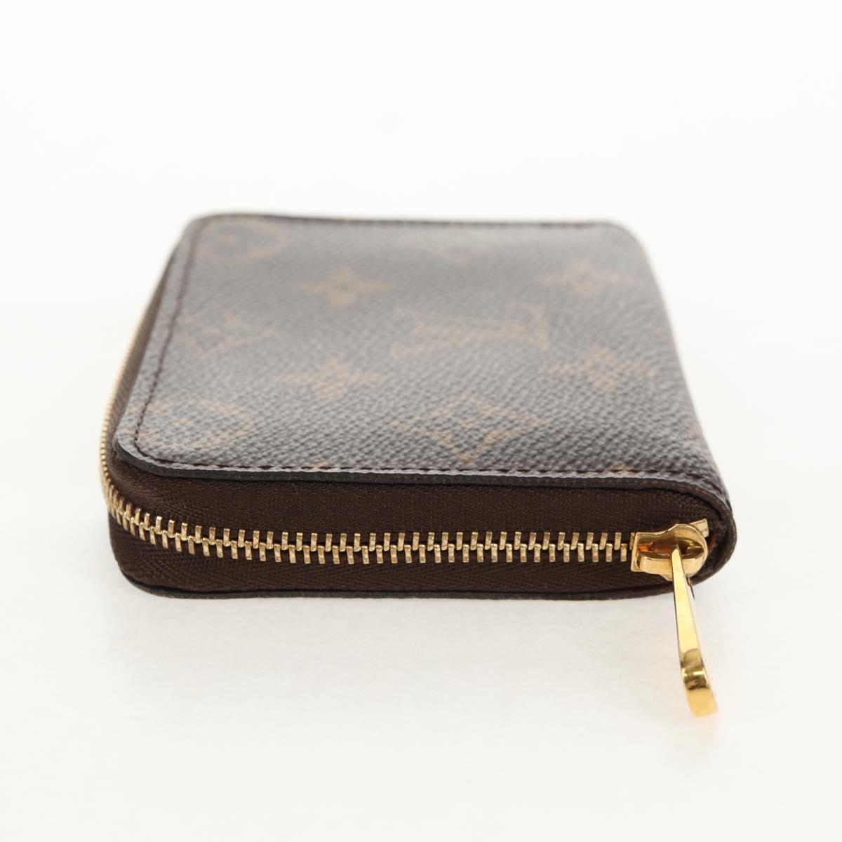 LOUIS VUITTON Monogram Zippy Coin Purse Coin Purse M60067 LV Auth am10019M