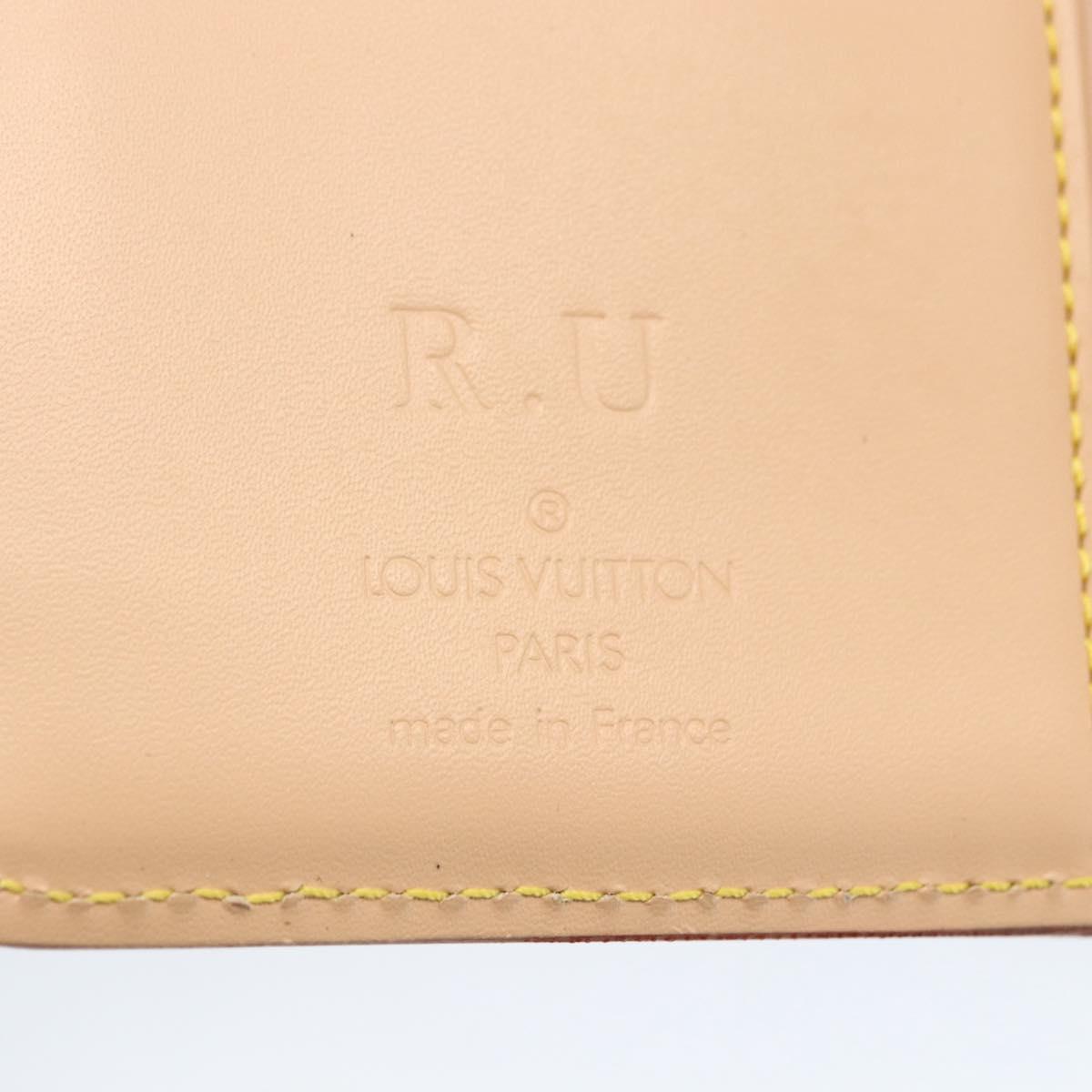 LOUIS VUITTON Multicolor Portefeuille Viennois Wallet Black M92988 Auth am10020V
