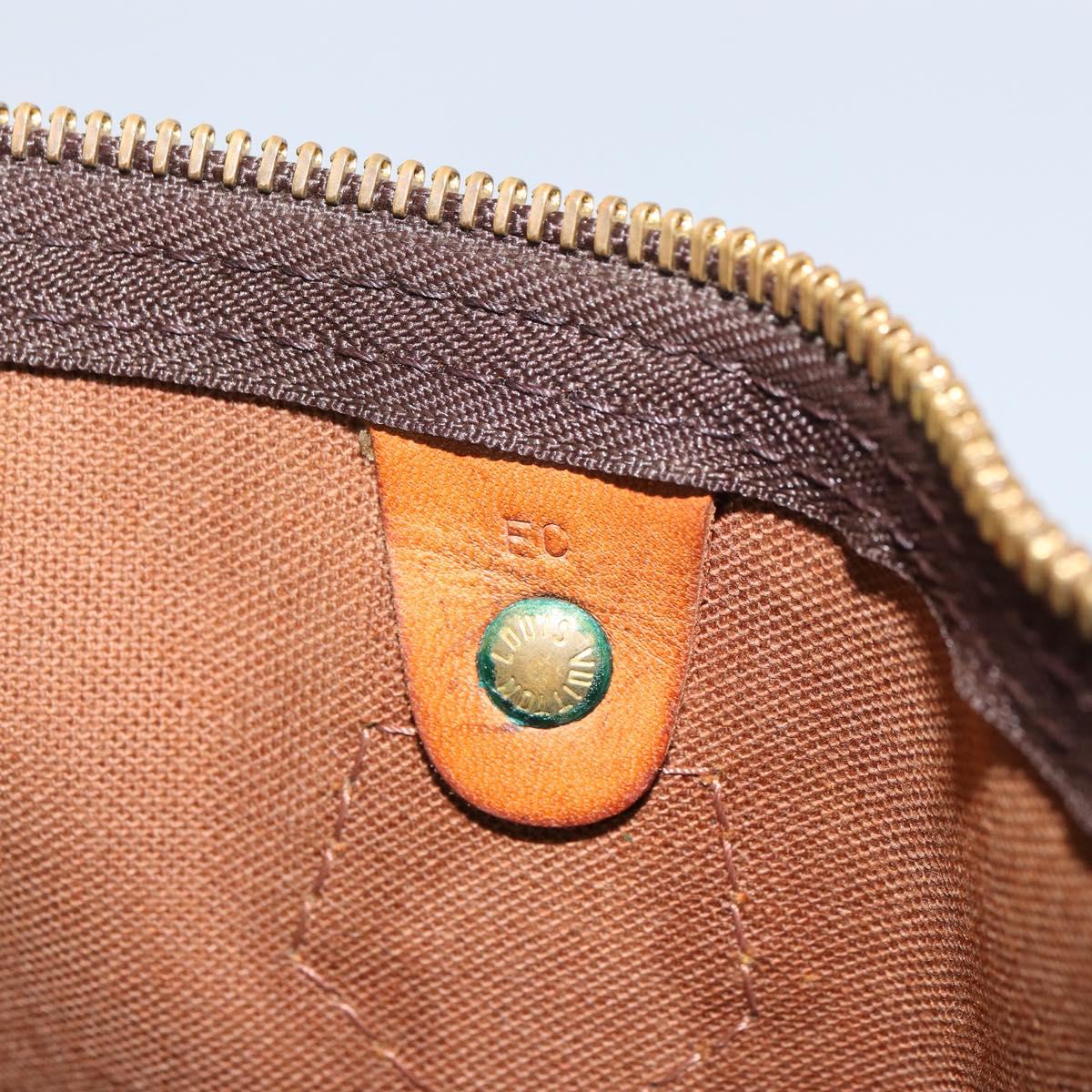 LOUIS VUITTON Monogram Speedy 40 Hand Bag M41522 LV Auth am10023