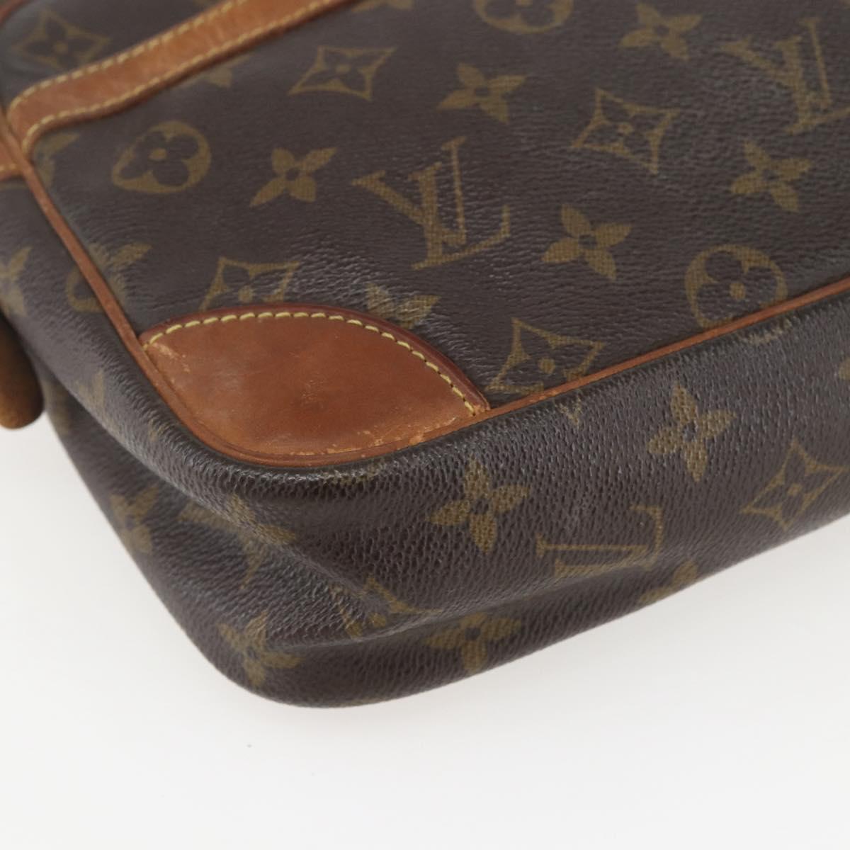 LOUIS VUITTON Monogram Compiegne 28 Clutch Bag M51845 LV Auth am10037