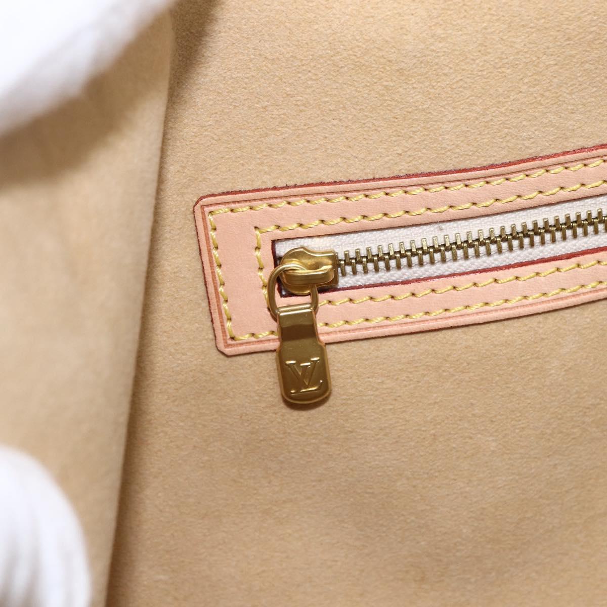 LOUIS VUITTON Damier Azur Hampstead MM Tote Bag N51206 LV Auth am10041V