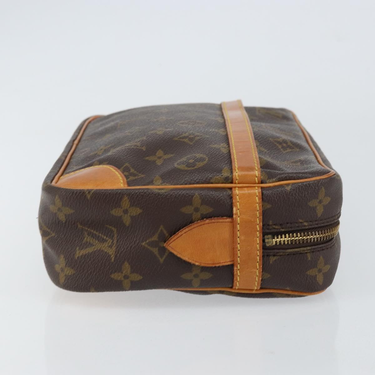 LOUIS VUITTON Monogram Compiegne 28 Clutch Bag M51845 LV Auth am10056