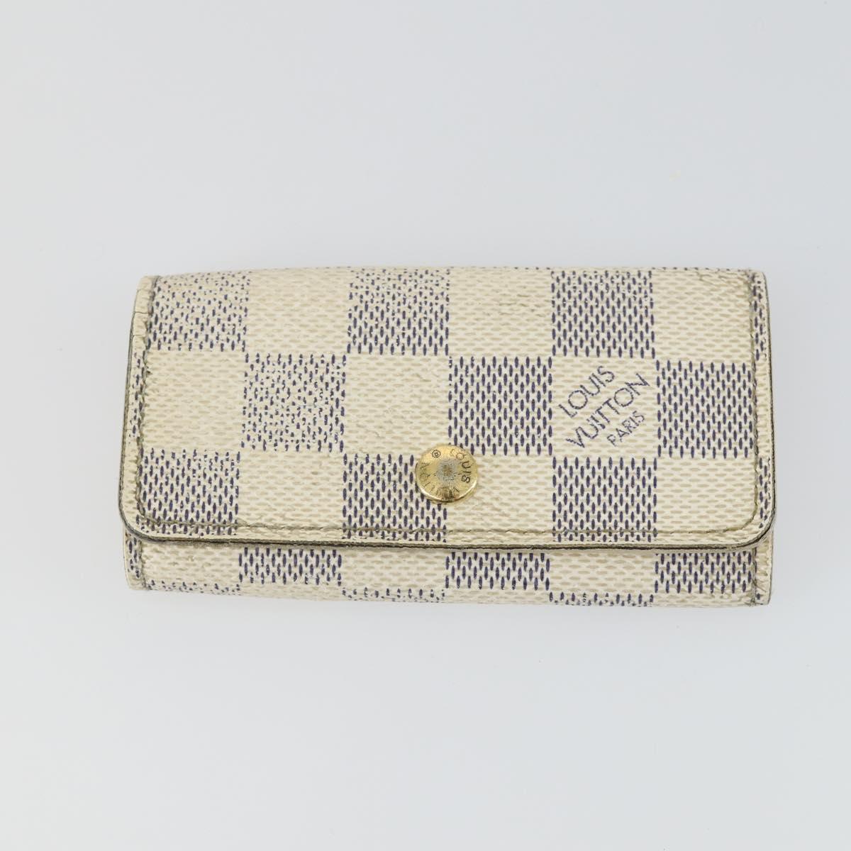 LOUIS VUITTON Monogram Damier Multicles 4 Key Case 5 Set LV Auth am10069