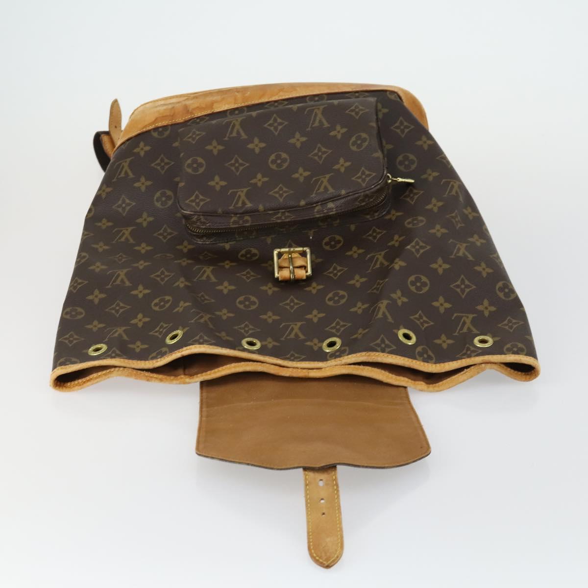 LOUIS VUITTON Monogram Montsouris GM Backpack M51135 LV Auth am10077