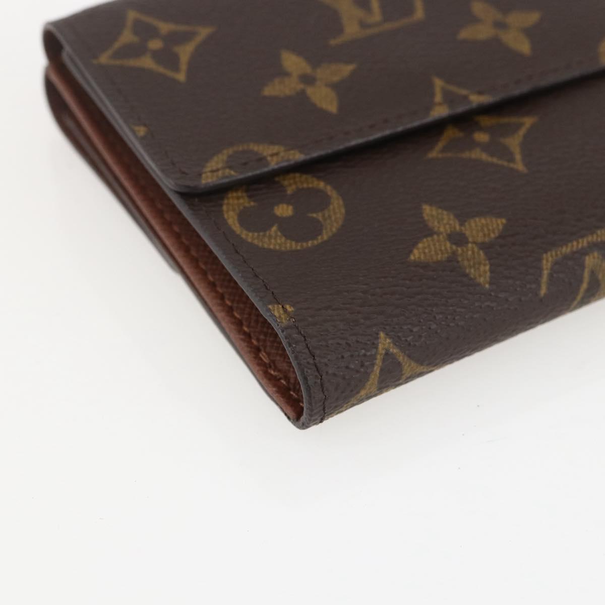 LOUIS VUITTON Porte Monnaie Bier Cartes Crdit Wallet M61652 LV Auth am10084V