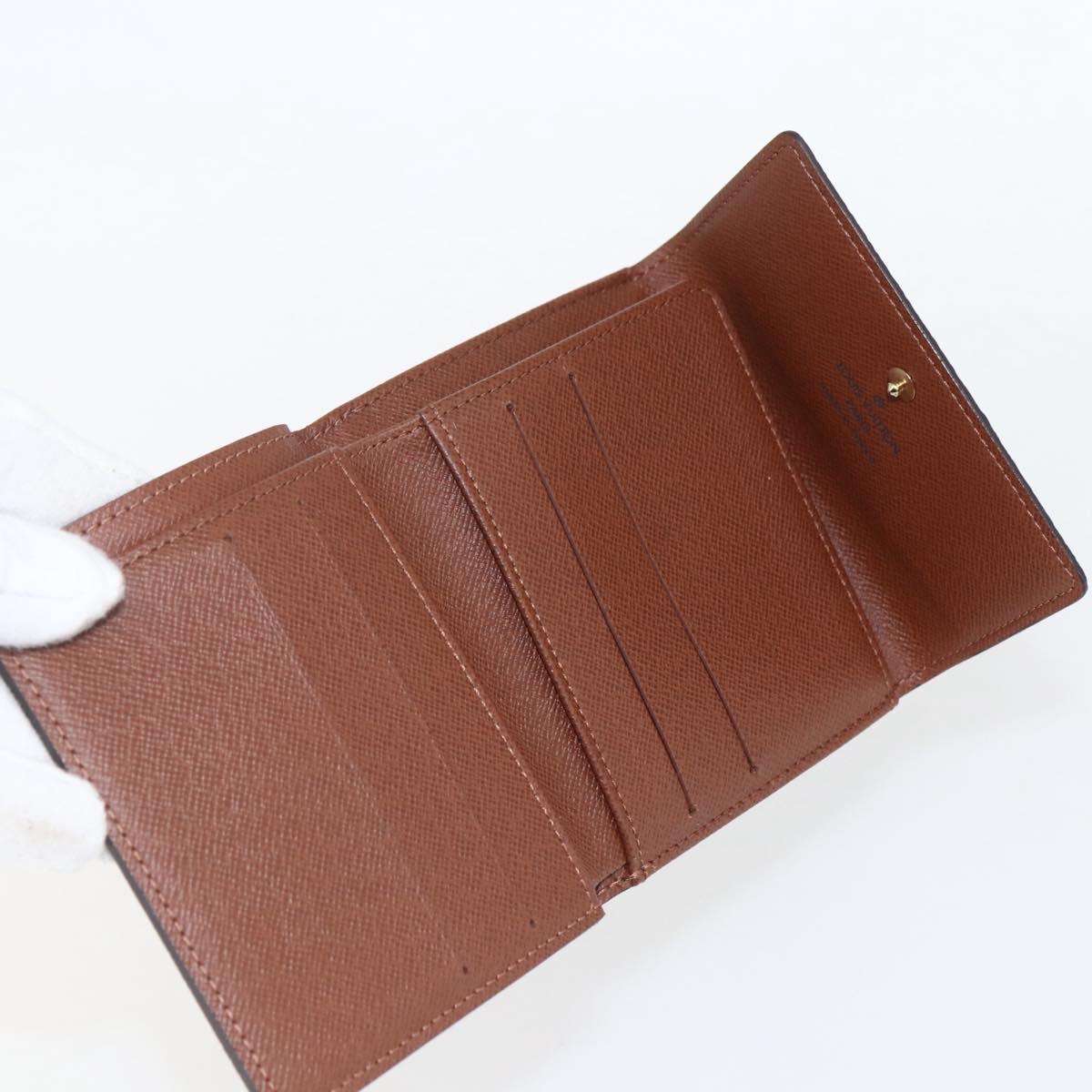 LOUIS VUITTON Porte Monnaie Bier Cartes Crdit Wallet M61652 LV Auth am10084V