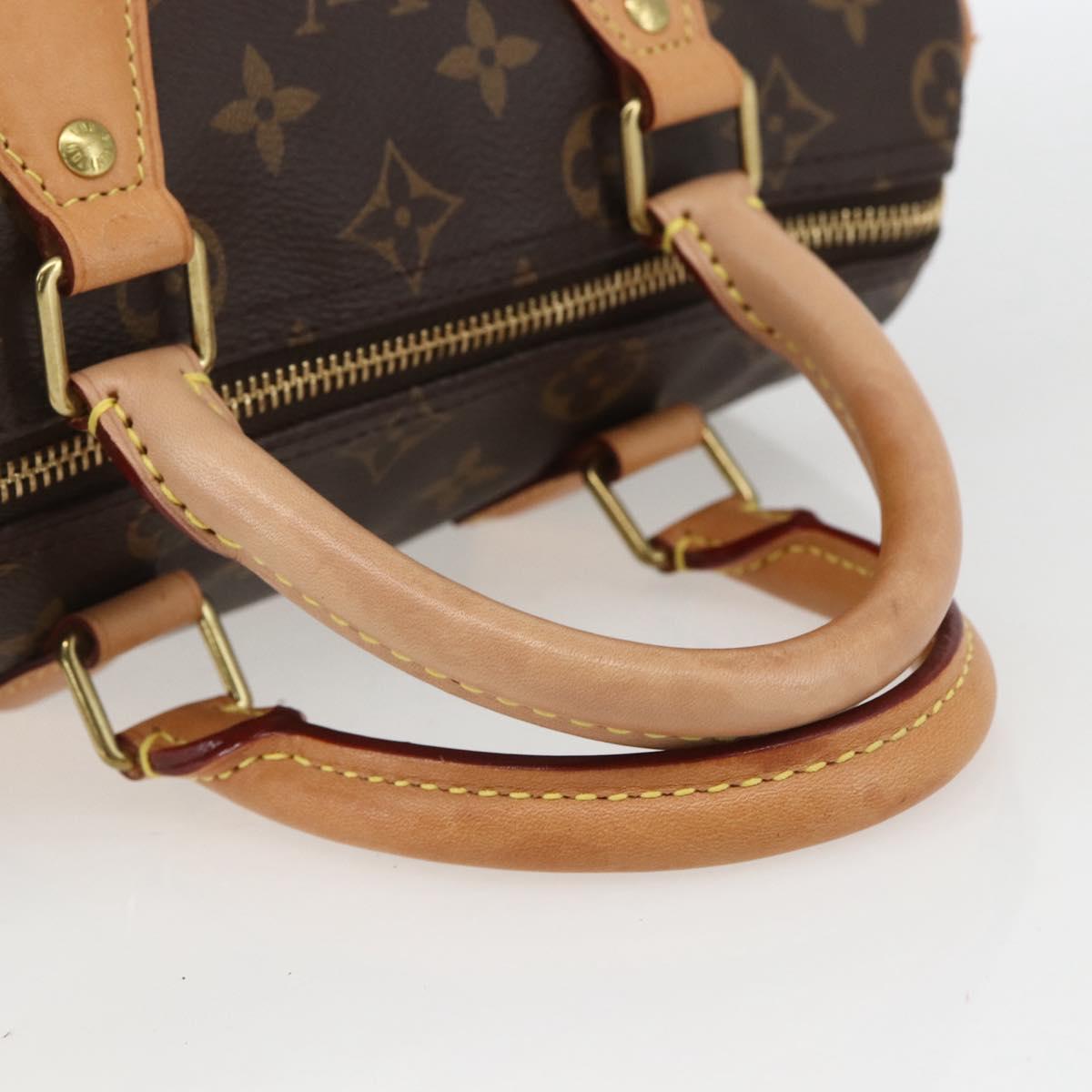 LOUIS VUITTON Monogram Speedy 25 Hand Bag M41528 LV Auth am10087V