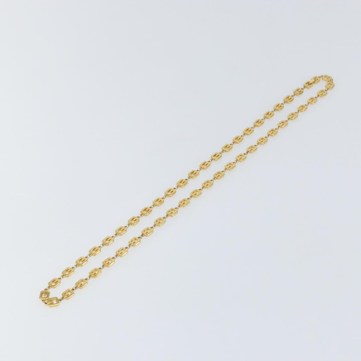 GIVENCHY Necklace metal Gold Tone Auth am10096