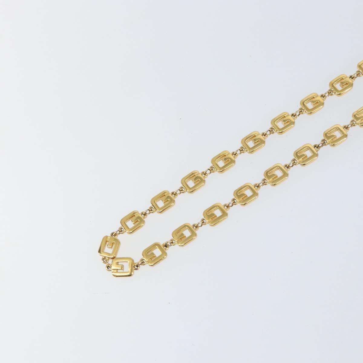 GIVENCHY Necklace metal Gold Tone Auth am10096