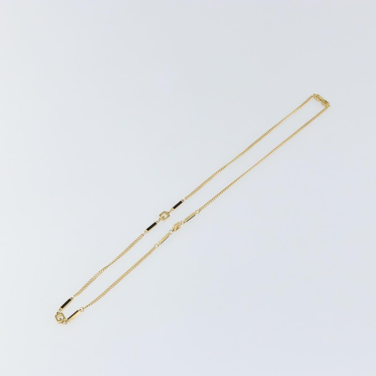 GIVENCHY Necklace metal Gold Tone Auth am10098