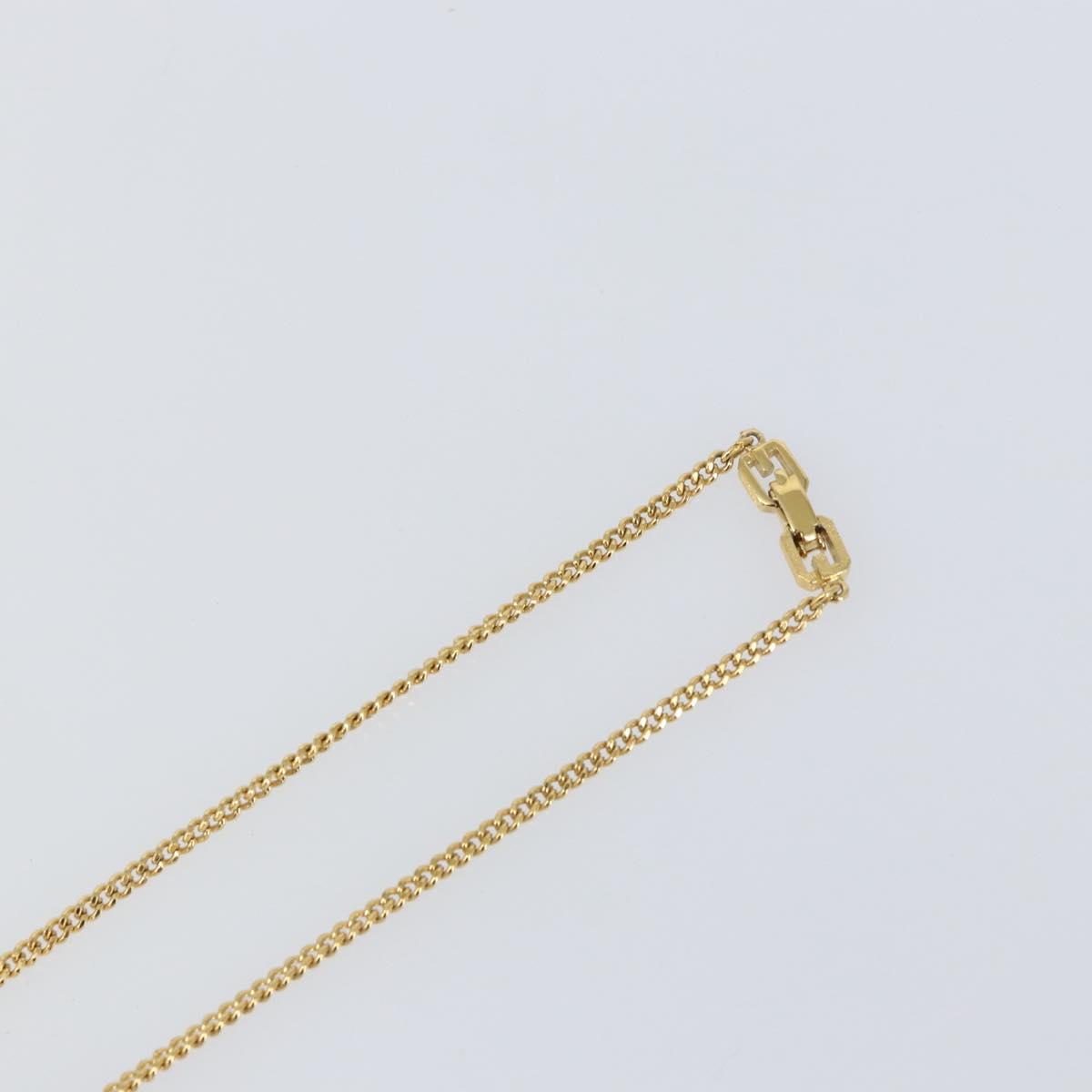GIVENCHY Necklace metal Gold Tone Auth am10098