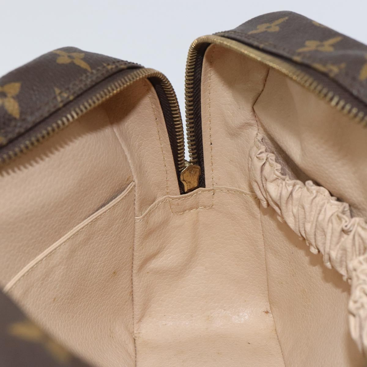 LOUIS VUITTON Monogram Trousse Toilette 28 Clutch Bag M47522 LV Auth am10106