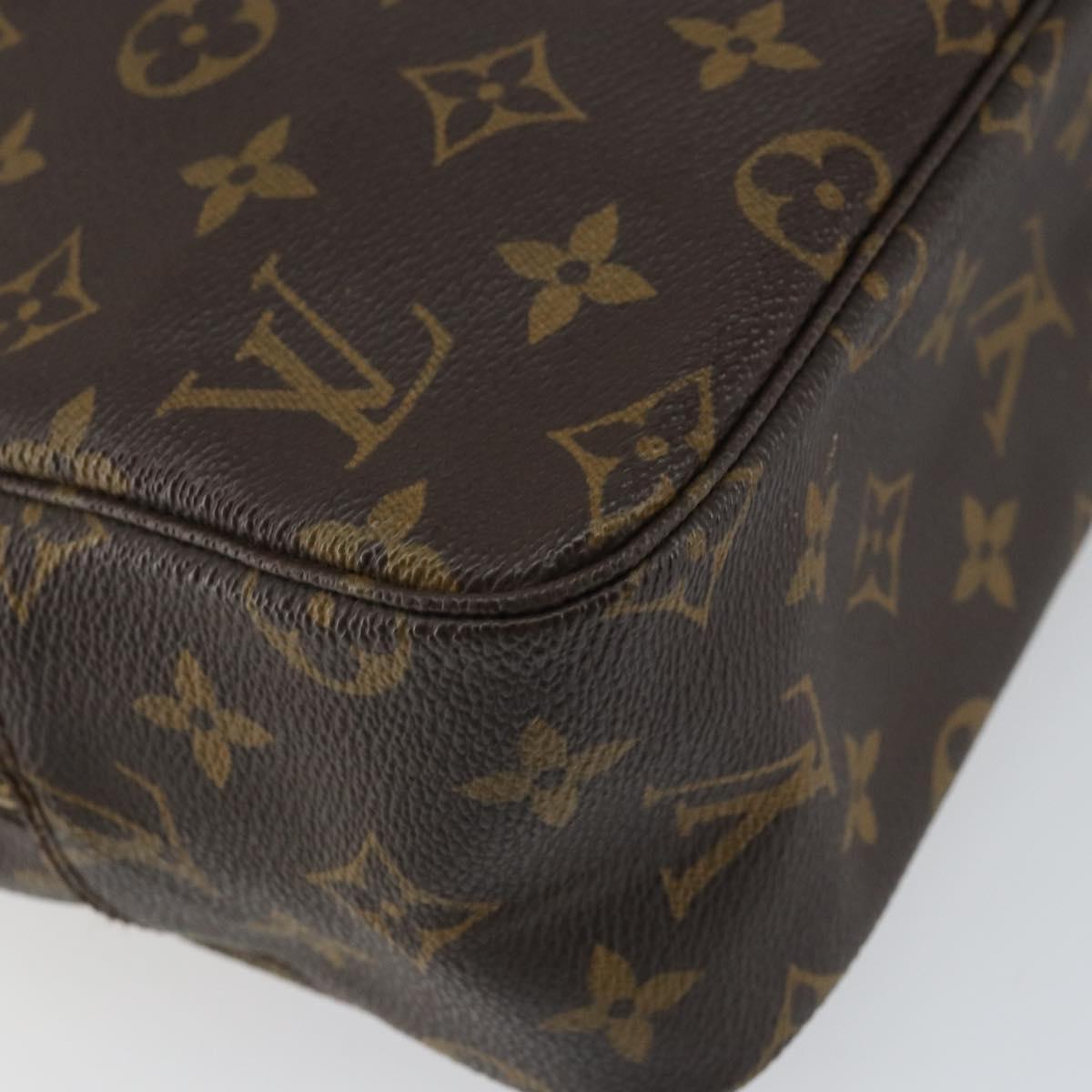 LOUIS VUITTON Monogram Trousse Toilette 28 Clutch Bag M47522 LV Auth am10106
