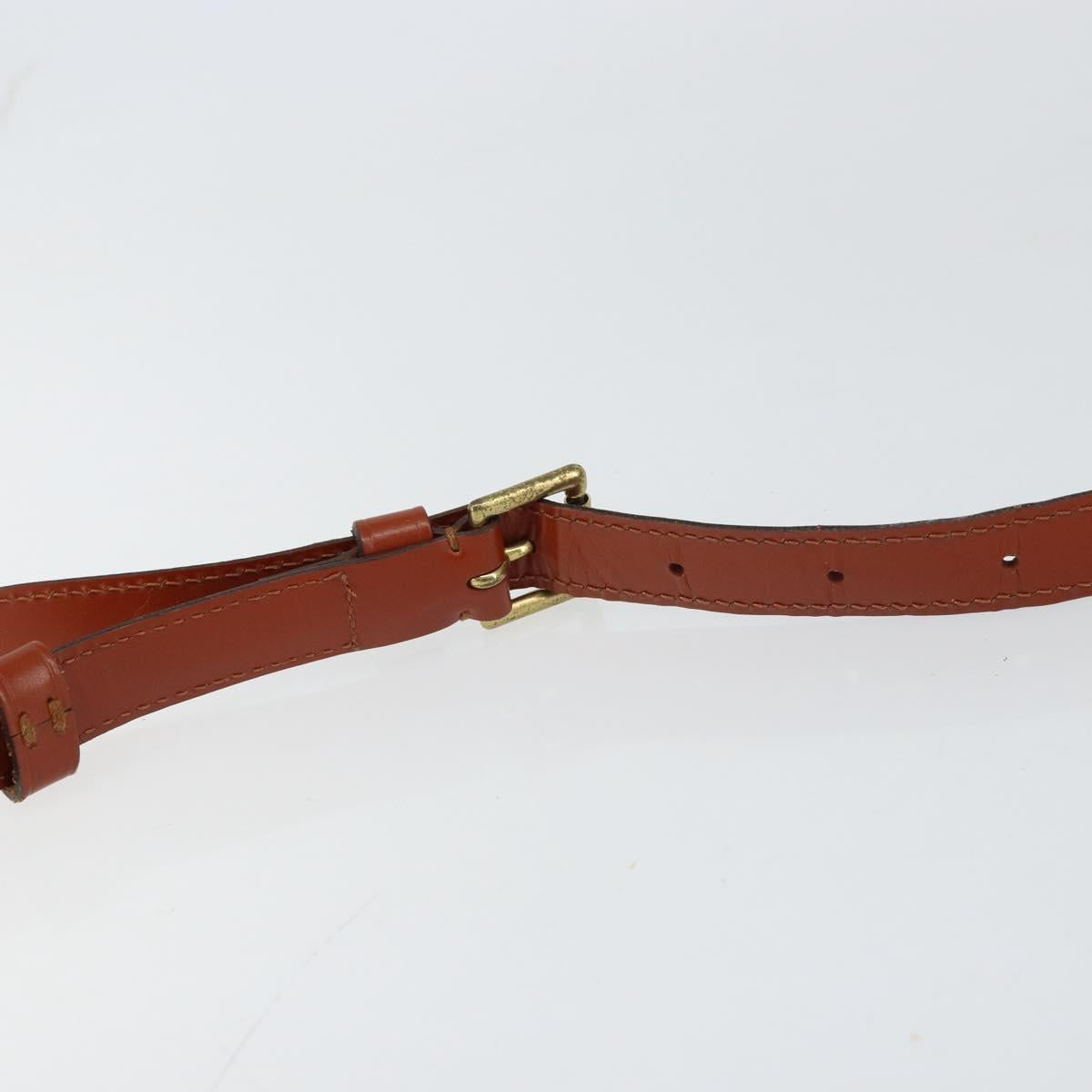 LOUIS VUITTON Epi Saint Cloud GM Shoulder Bag Brown M52193 LV Auth am10118