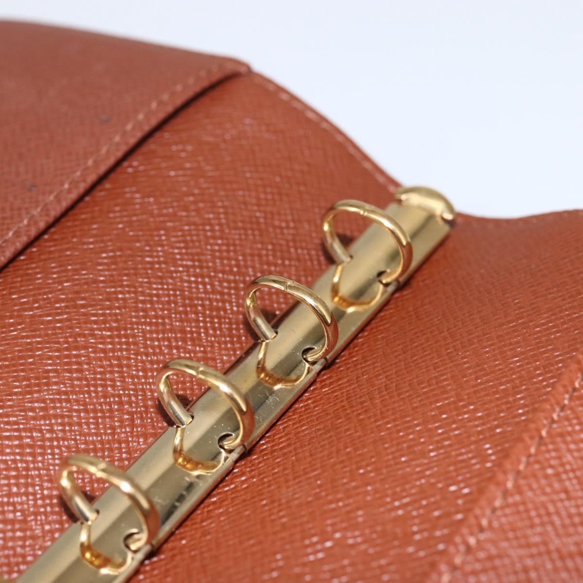 LOUIS VUITTON Monogram Agenda PM Day Planner Cover R20005 LV Auth am10153