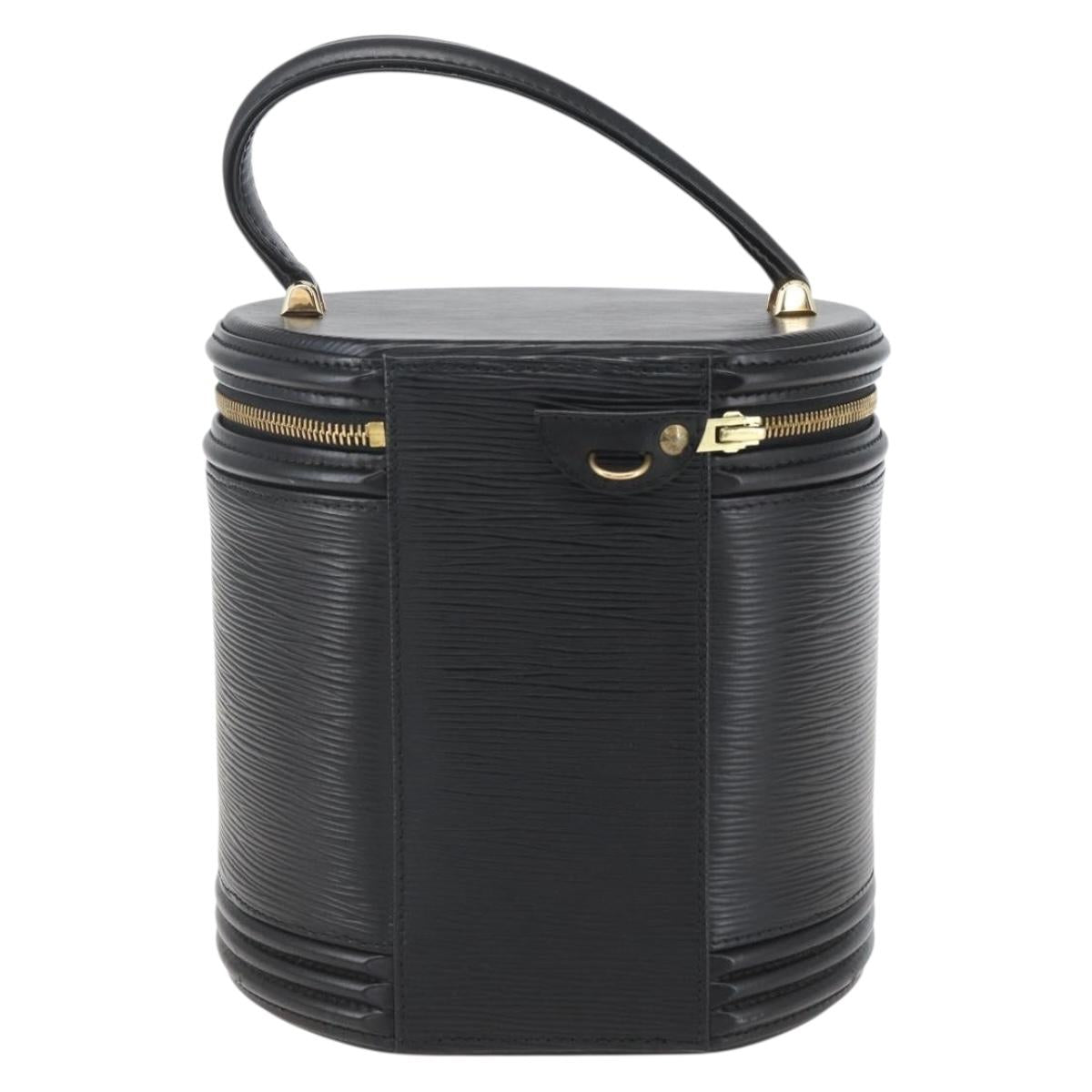 LOUIS VUITTON Epi Cannes Hand Bag Black M48032 LV Auth am10164