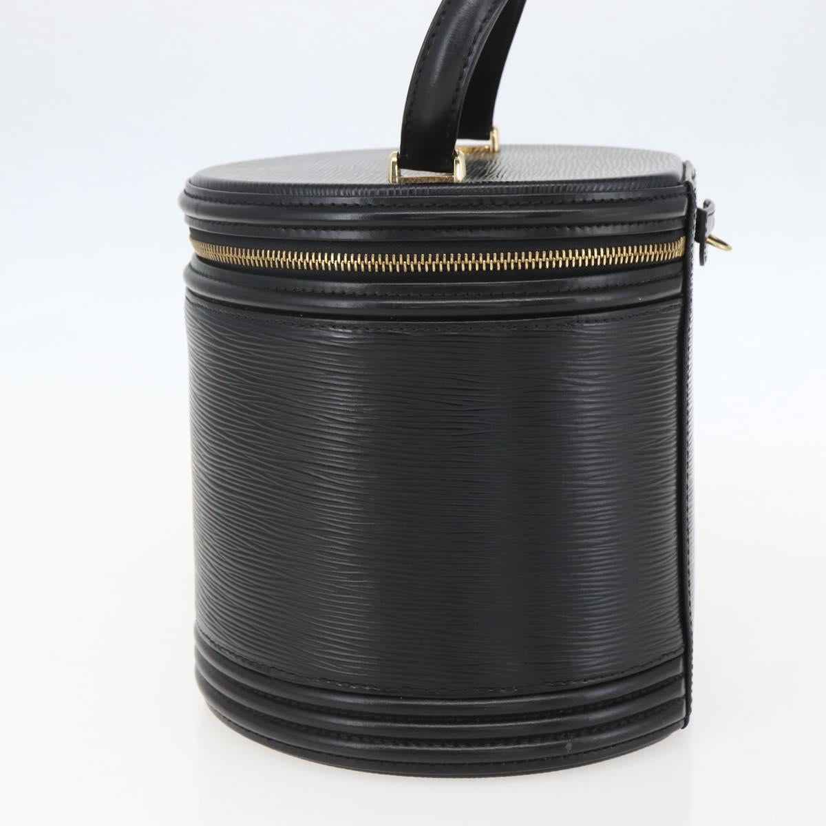 LOUIS VUITTON Epi Cannes Hand Bag Black M48032 LV Auth am10164