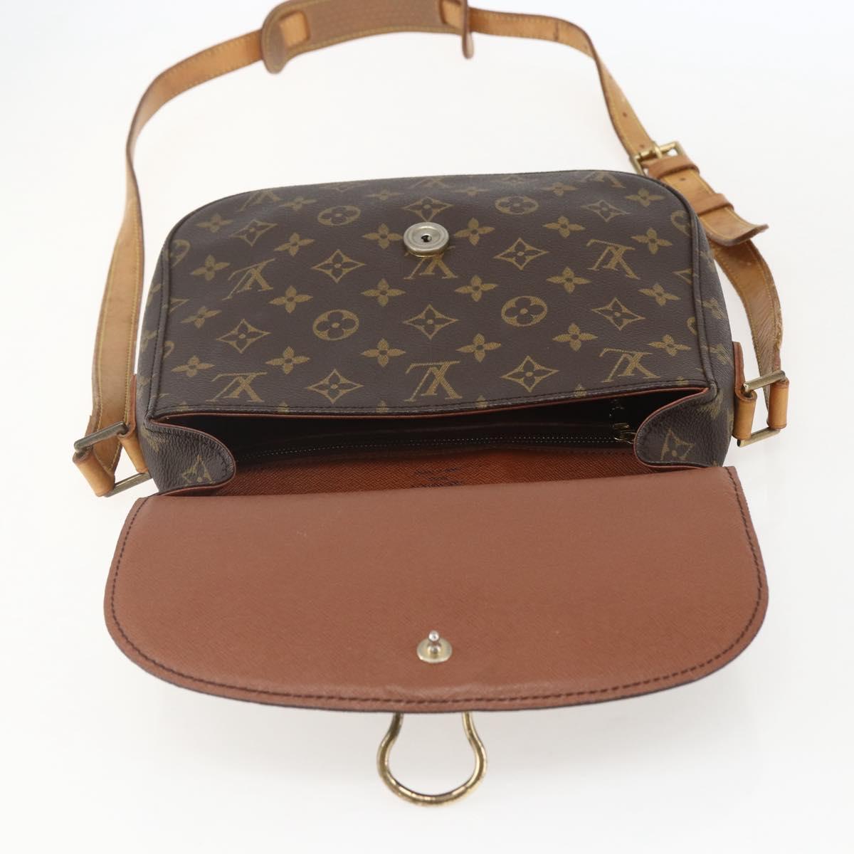 LOUIS VUITTON Monogram Saint Cloud GM Shoulder Bag M51242 LV Auth am10169