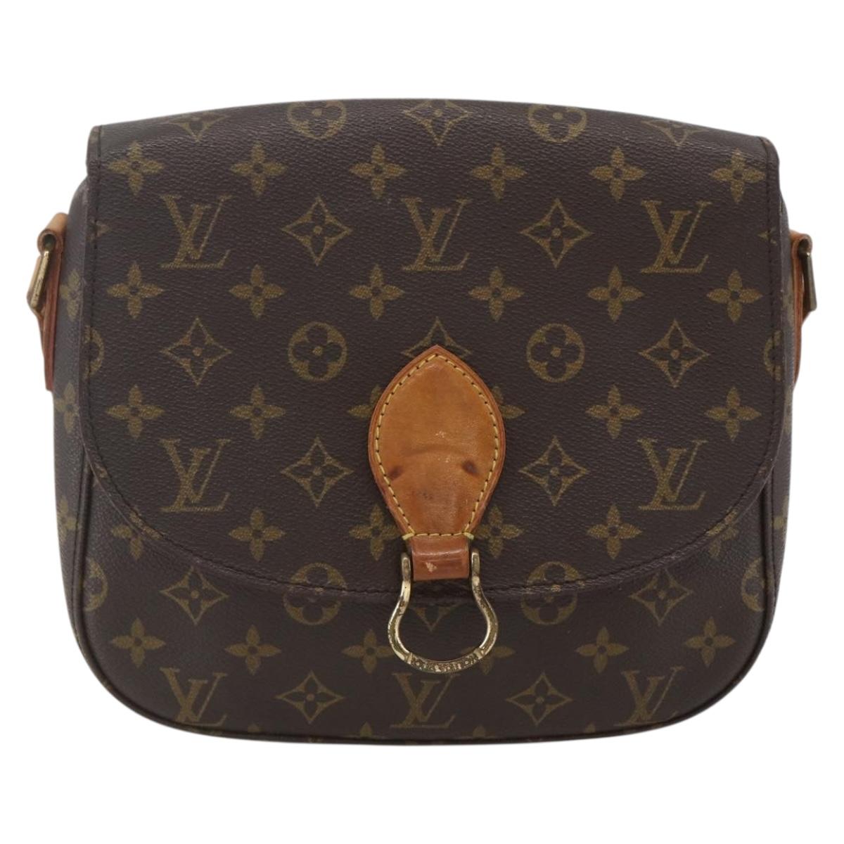 LOUIS VUITTON Monogram Saint Cloud GM Shoulder Bag M51242 LV Auth am10169
