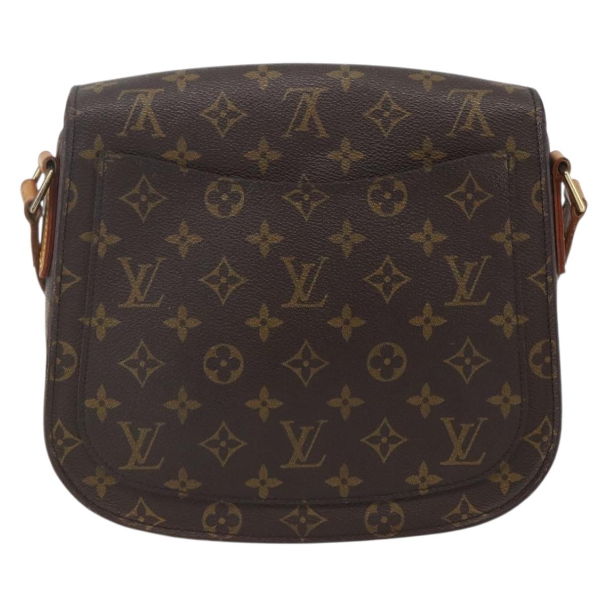 LOUIS VUITTON Monogram Saint Cloud GM Shoulder Bag M51242 LV Auth am10169