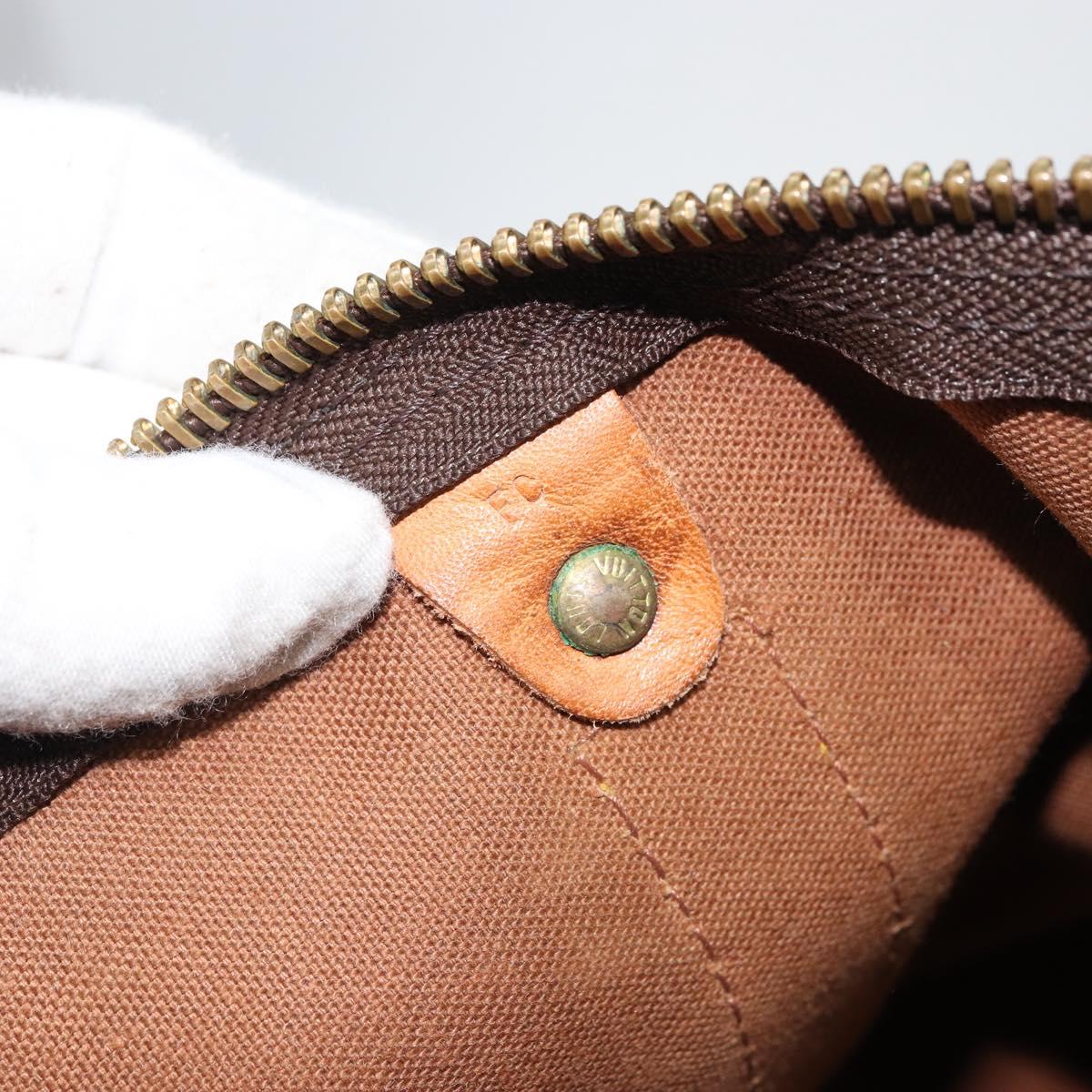 LOUIS VUITTON Monogram Keepall 45 Boston Bag M41428 LV Auth am10178