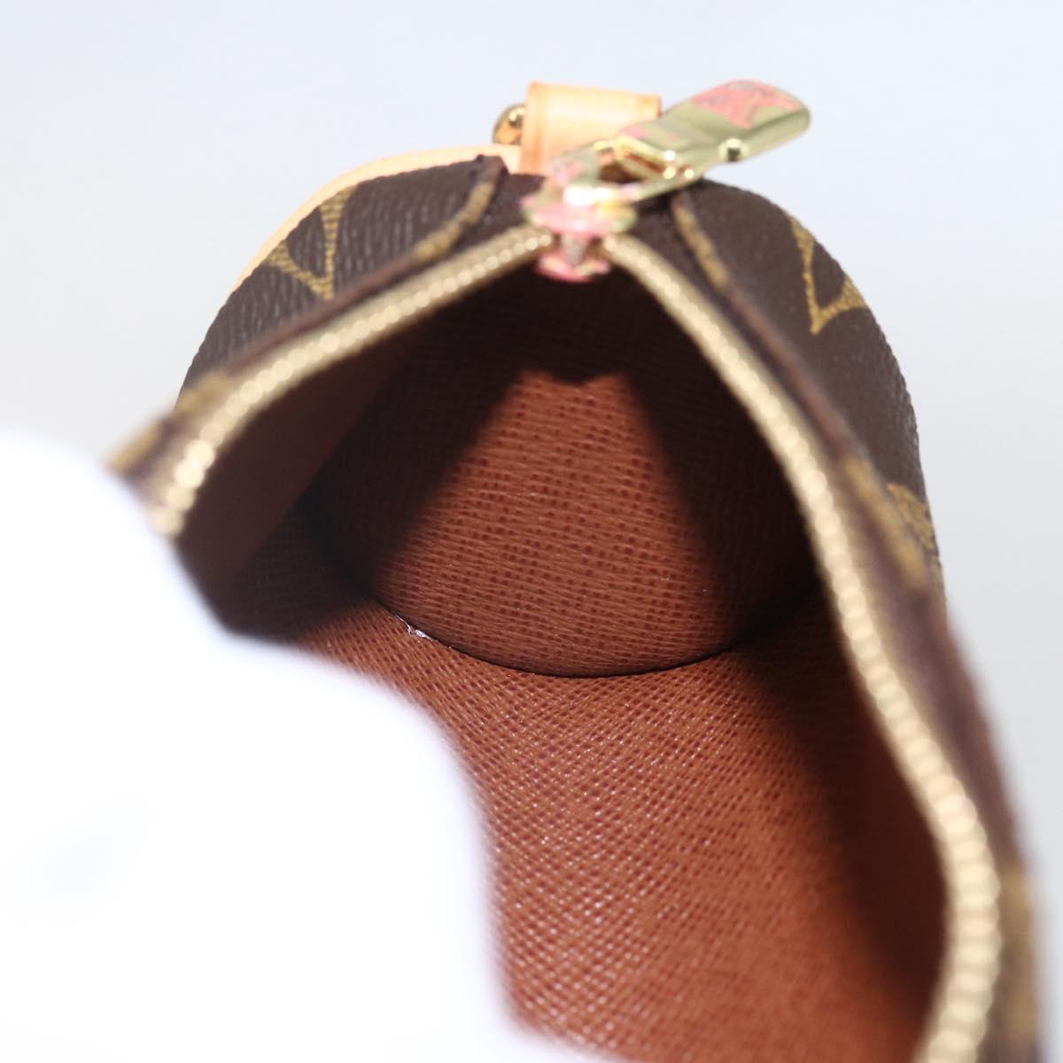 LOUIS VUITTON Monogram Papillon Pouch LV Auth am10232